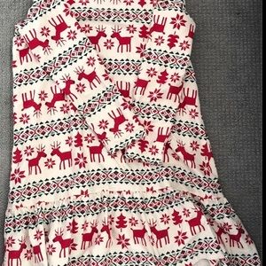 Hanna Andersson Deer Flannel Pajamas- 14/16